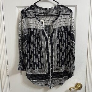 Lucky Brand buttoned top new with tags